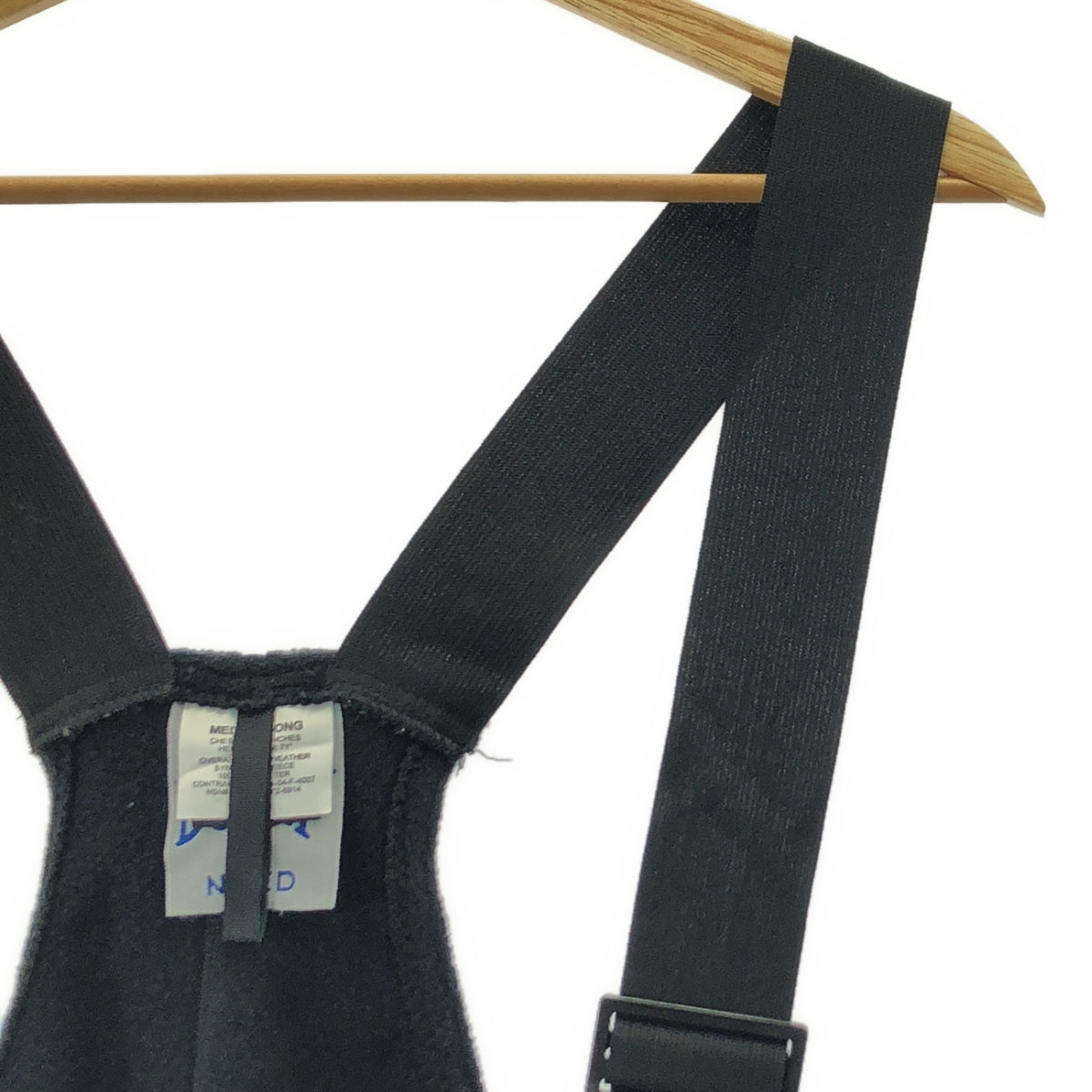 U.S.ARMY / アメリカ軍 | 2004 | COLD WEATHER OVERALLS フリース オーバーオール | MEDIUM-LONG | ブラック | メンズ