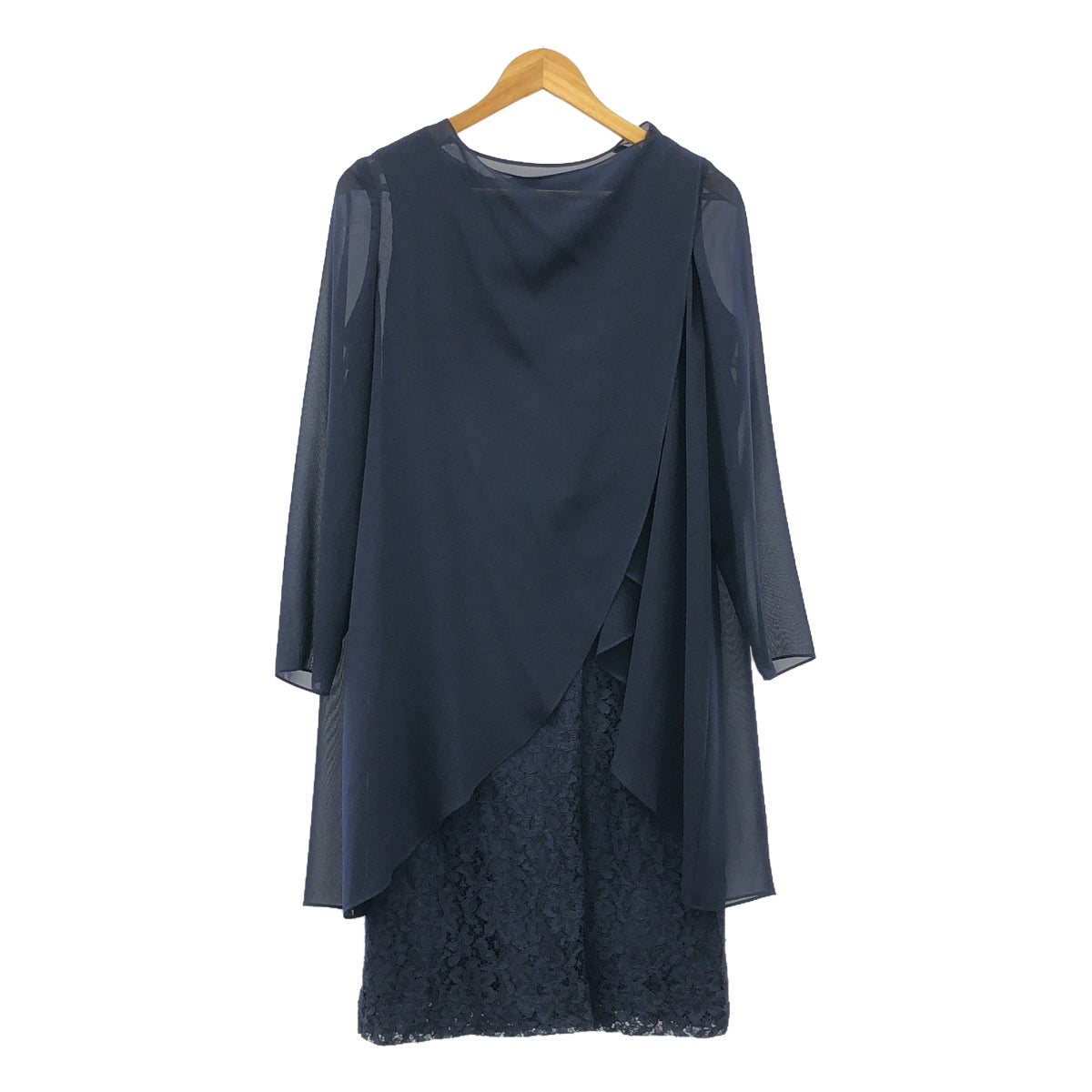 SOIR DOLCE | Lace dress with bolero | Size 9 | Navy | Women's