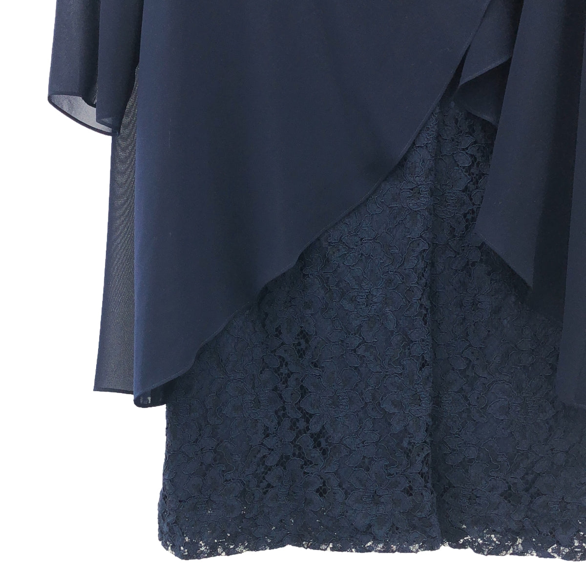 SOIR DOLCE | Lace dress with bolero | Size 9 | Navy | Women's