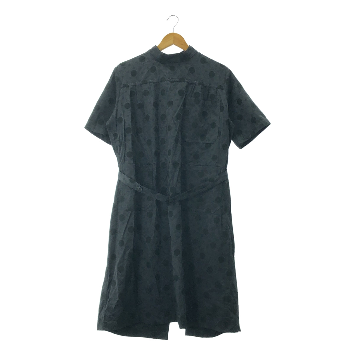 tricot COMME des GARCONS / Tricom De Galson | 2019 AW | 폴리 에스테르 레이온 도트 스탠드 컬러 원피스 | M | 여성