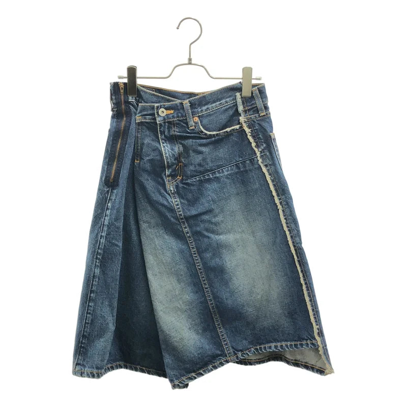 JUNYA WATANABE COMME des GARCONS / ジュンヤワタナベ | AD2008 | 再構築 デニムスカート | S | レディース