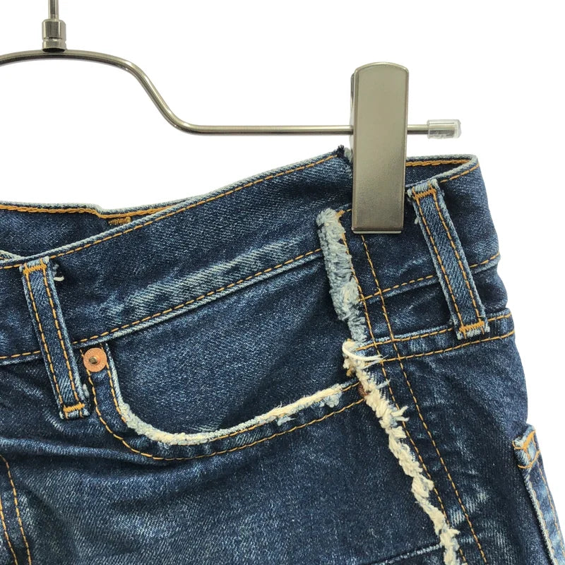 JUNYA WATANABE COMME des GARCONS / ジュンヤワタナベ | AD2008 | 再構築 デニムスカート | S | レディース