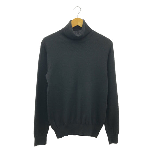SLOANE / スローン | cashmere 100％ / カシミヤ タートルネック ニット | 3 | ブラック | メンズ