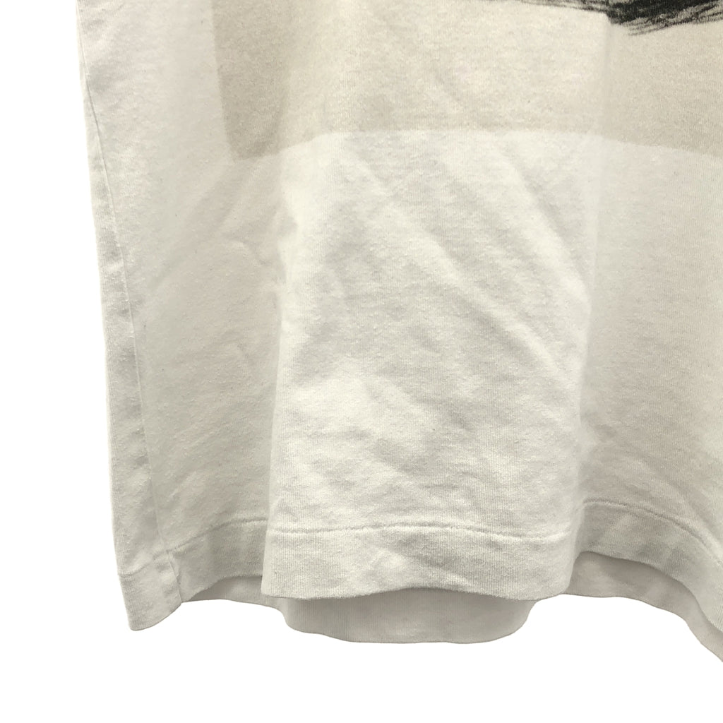 COMME des GARCONS | 2013 秋冬 | 雙面印花圓領T卹 | XS碼 | 白色 | 女款