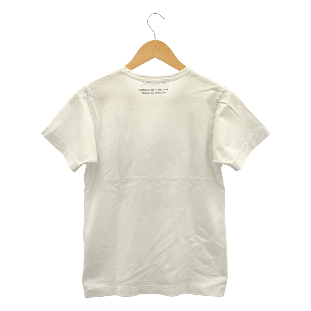 COMME des GARCONS | 2013 秋冬 | 雙面印花圓領T卹 | XS碼 | 白色 | 女款