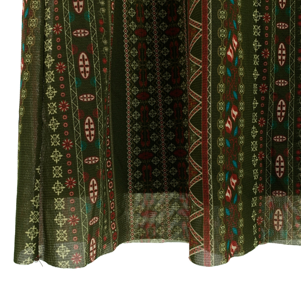 VIVIENNE TAM | 全身印花鎖眼領洋裝 | 有襯裡 | 尺寸 40 | 女款