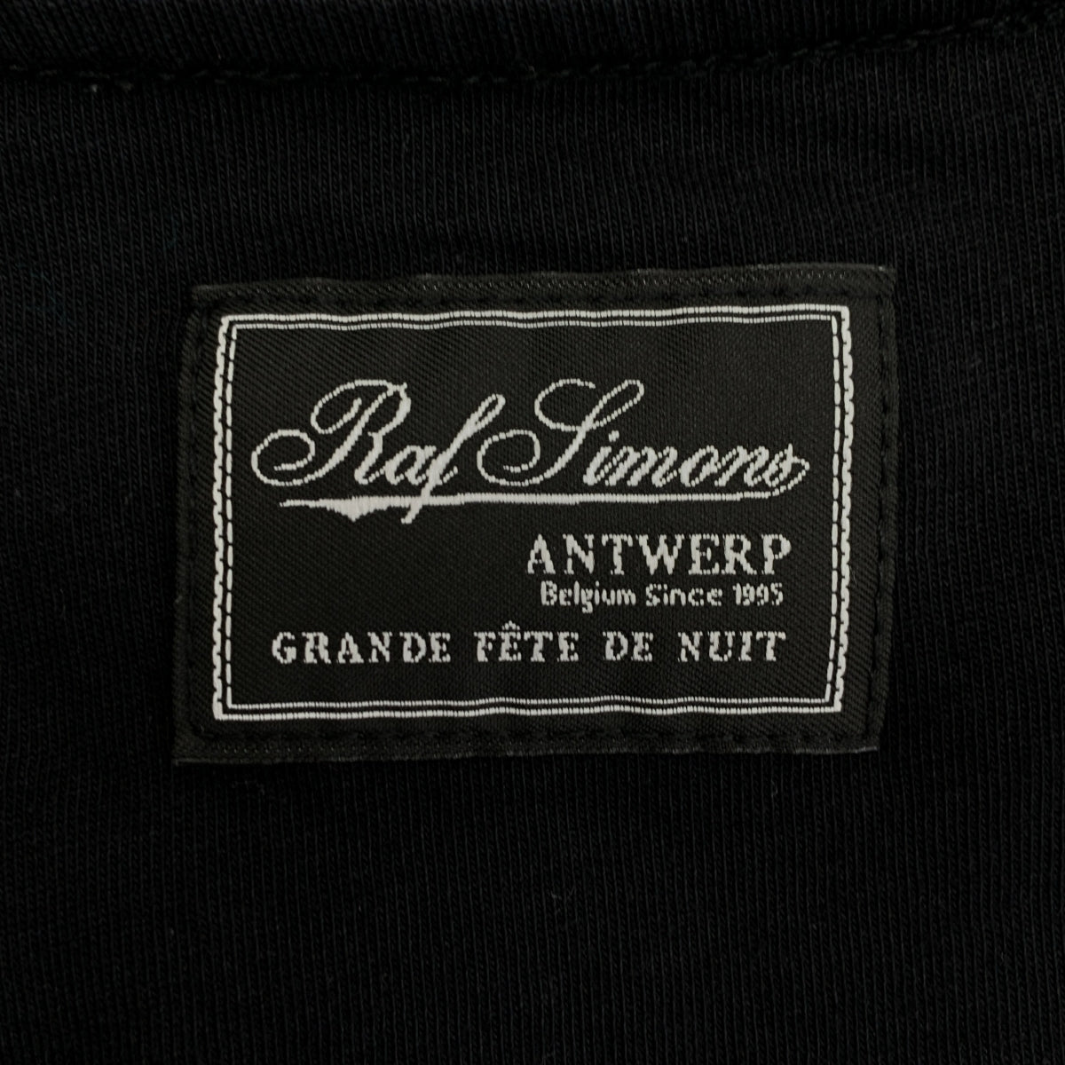 RAF SIMONS / 러프 시몬스 | 2022AW | OVERSIZED FESTIVAL FOOLS PRINT ON FRONT T-SHIRT 프린트 T셔츠 | M | 맨즈