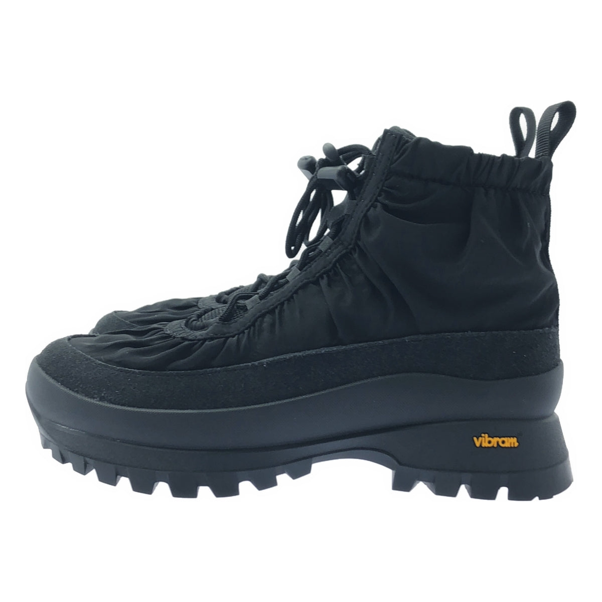 【미품】 TODAYFUL / 투데이 풀 | 2024AW | Vibramsole Drawstring Sneakers 비브람 솔 드로우 스트링 운동화 | 37 | 블랙 | 여성