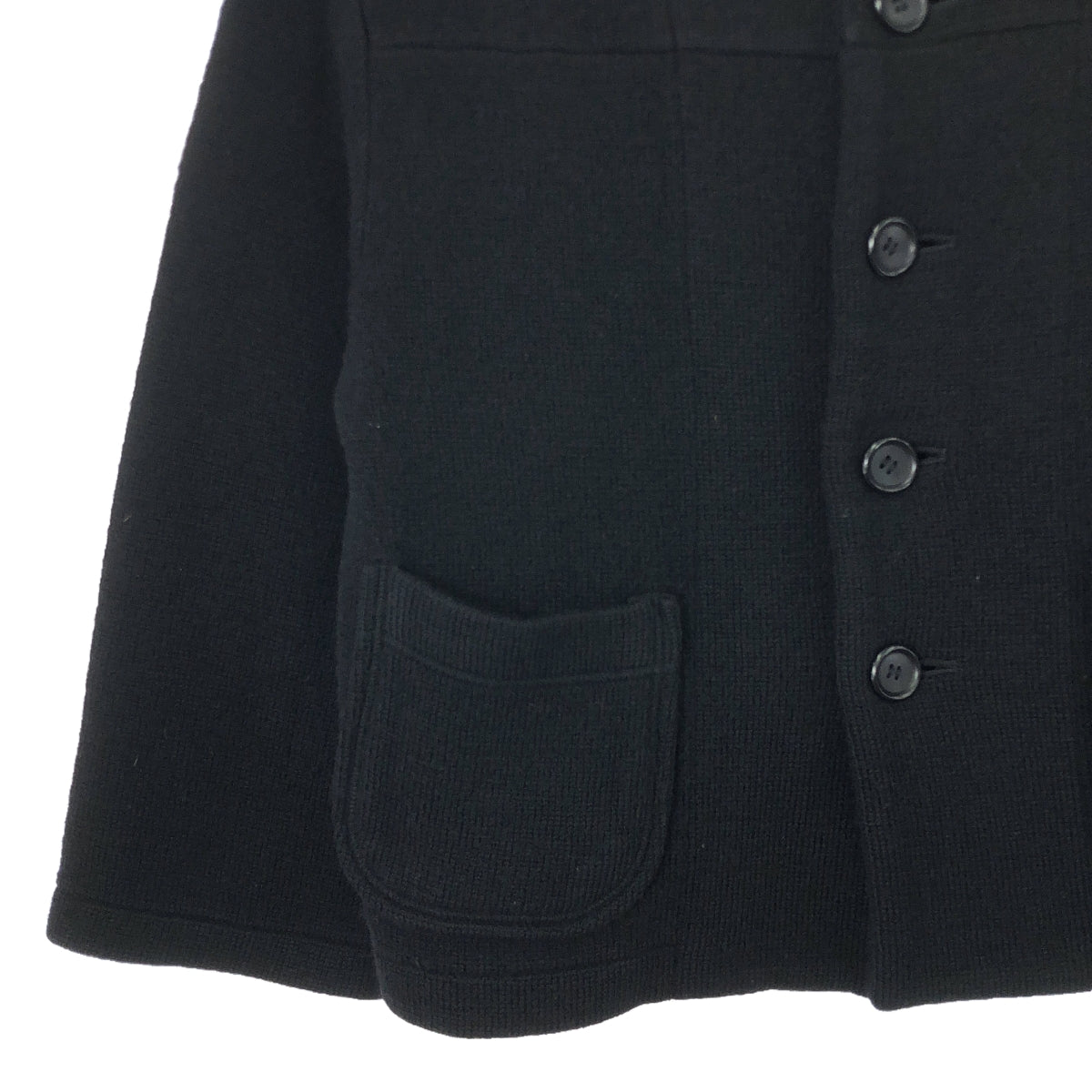 tricot COMME des GARCONS / 트리코콤 데 갤슨 | 2015AW | 울 니트 가디건 | M | 블랙 | 여성