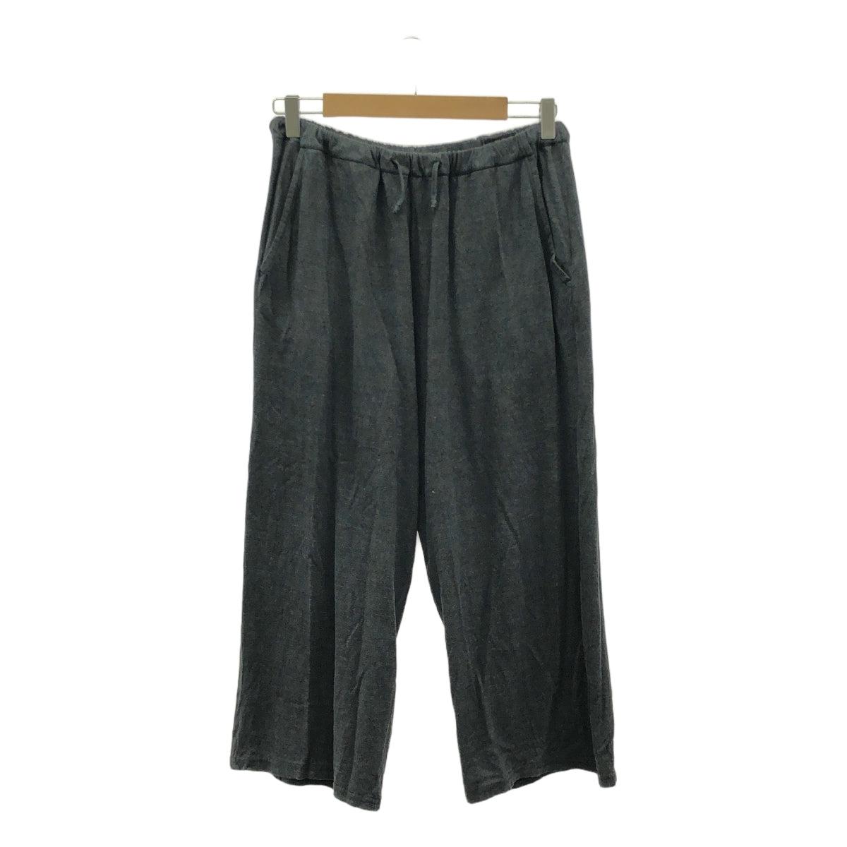 COMOLI | 2021SS | Washed Silk Drawstring Pants | 1 | Gray | Men's