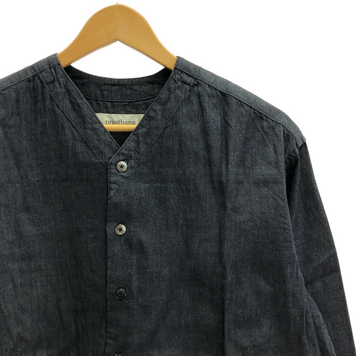 [New] prasthana / Prasthana | Digger Shirts | M | Navy | Men's