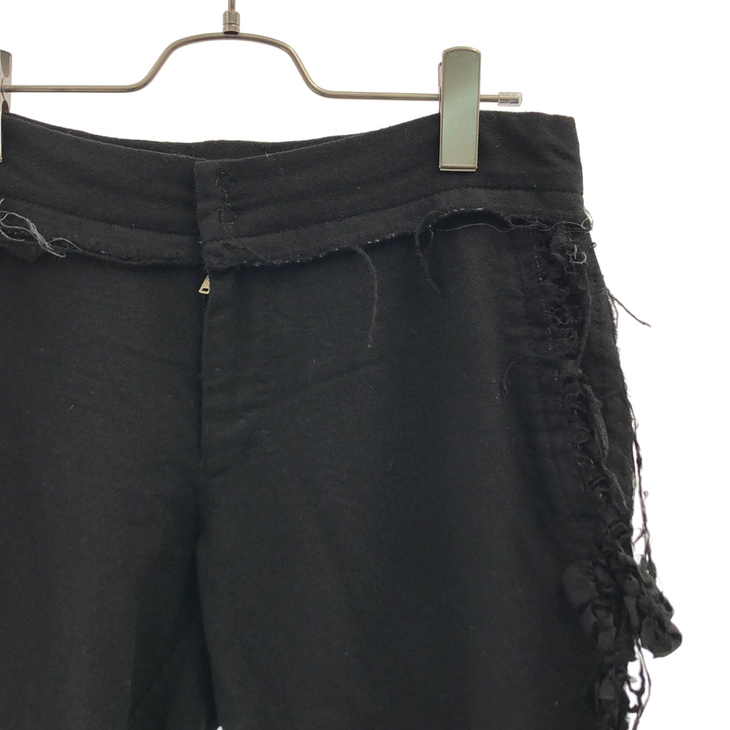 tricot COMME des GARCONS / Tricom De Galson | 2004AW | 제품 염색 울 컷 오프 팬츠 | M | 여성