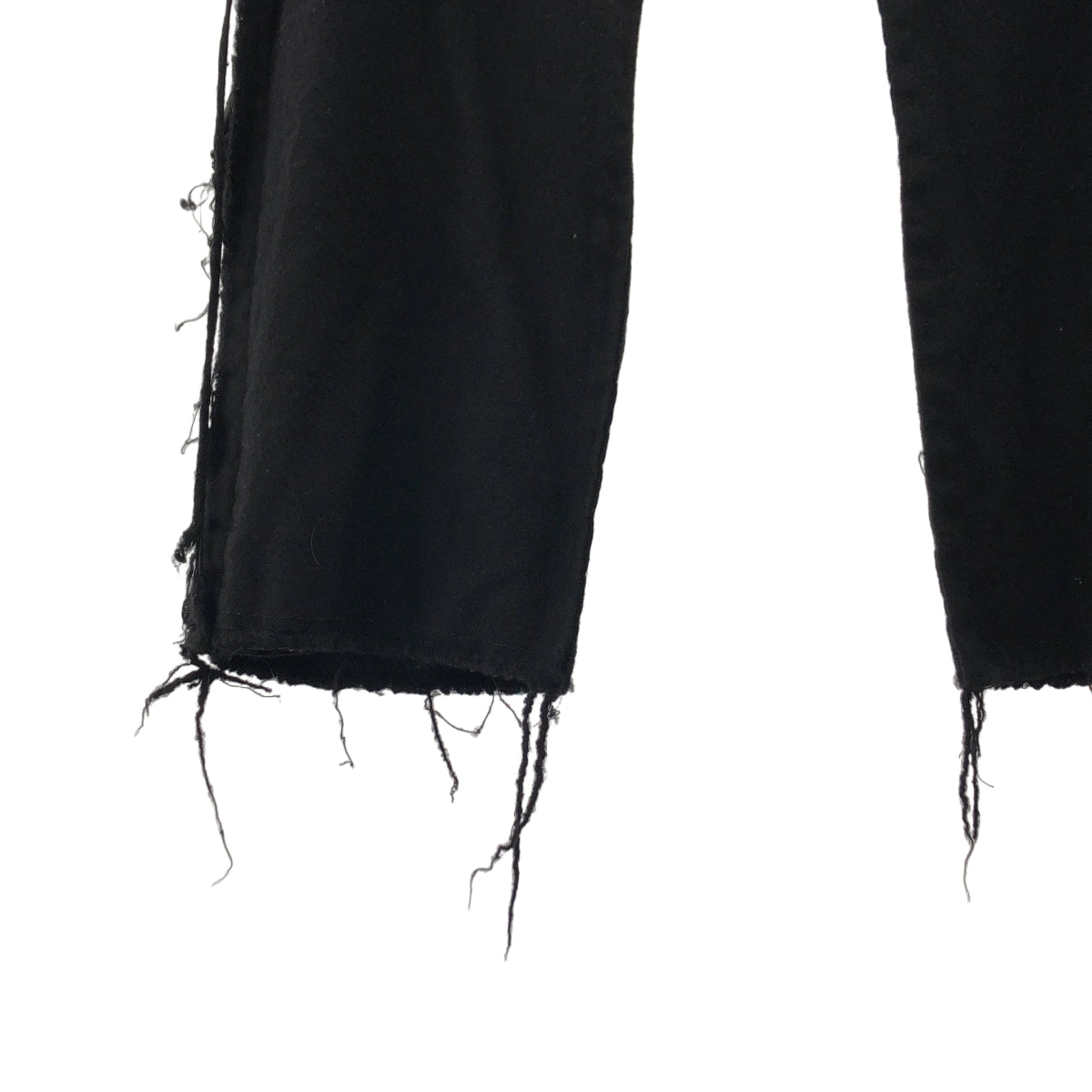 tricot COMME des GARCONS / Tricom De Galson | 2004AW | 제품 염색 울 컷 오프 팬츠 | M | 여성