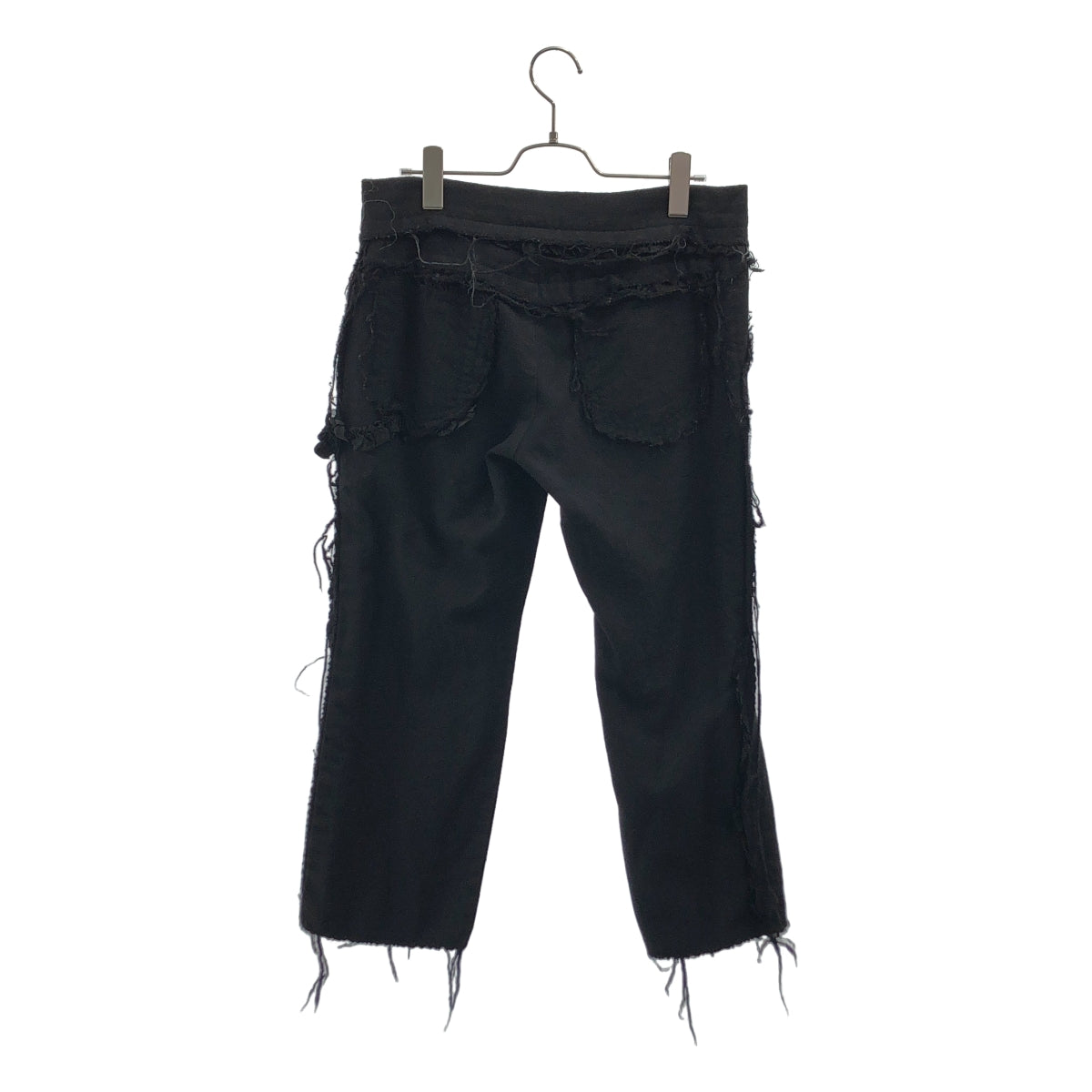 tricot COMME des GARCONS / Tricom De Galson | 2004AW | 제품 염색 울 컷 오프 팬츠 | M | 여성