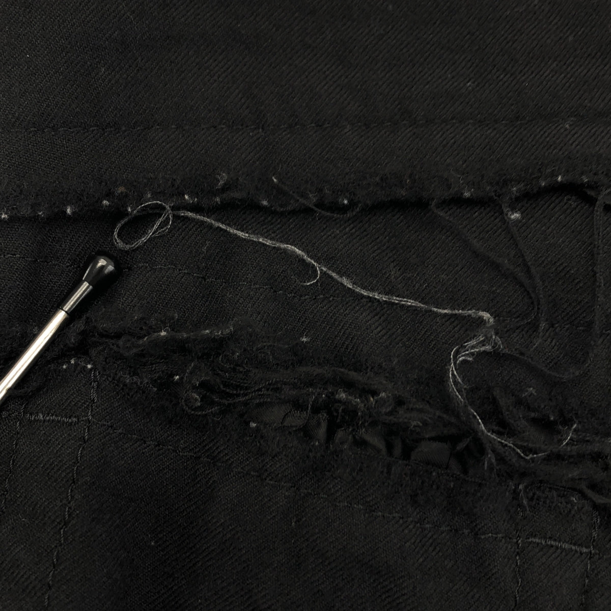 tricot COMME des GARCONS / Tricom De Galson | 2004AW | 제품 염색 울 컷 오프 팬츠 | M | 여성