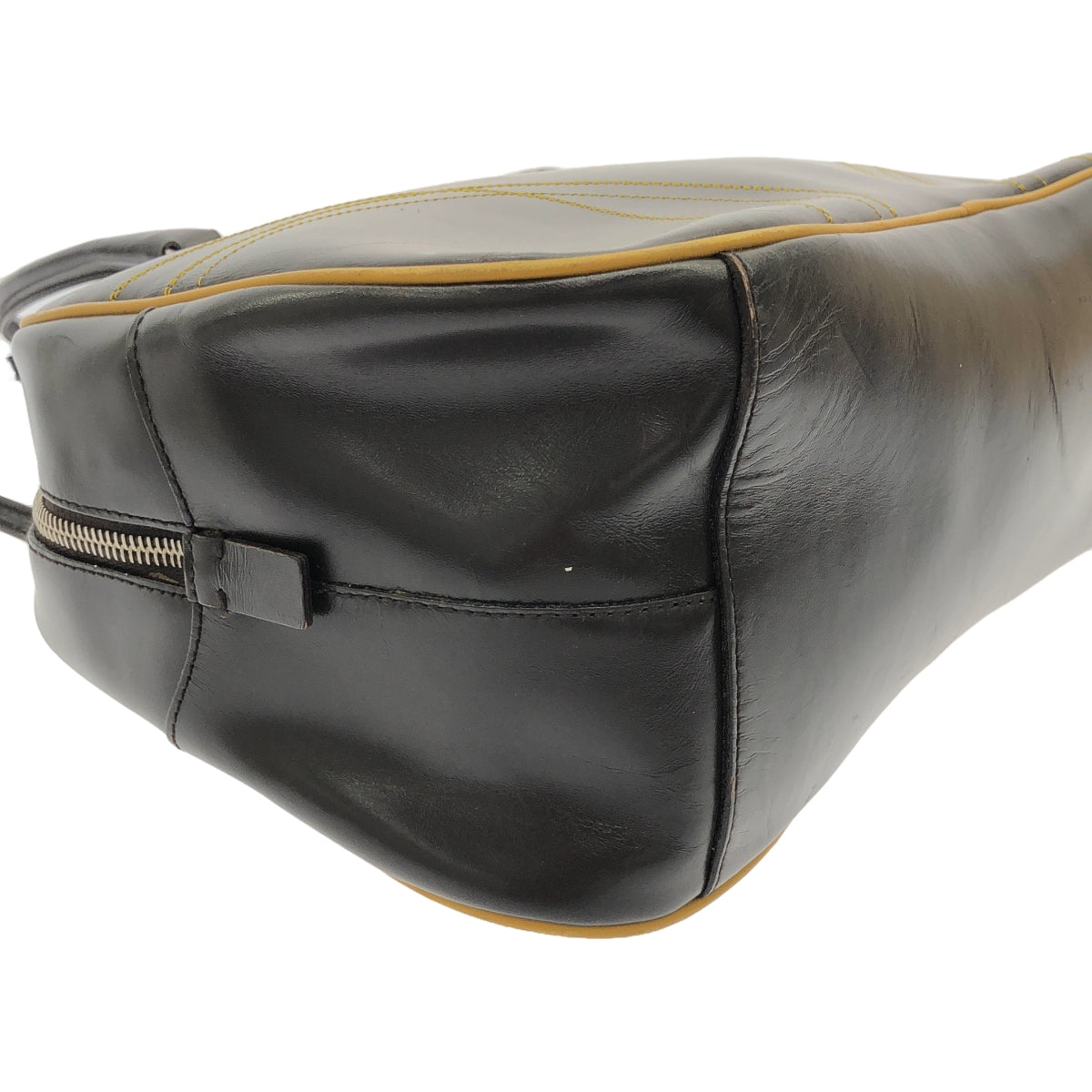 PRADA / プラダ | ステッチワーク レザーボストンバッグ | – KLD