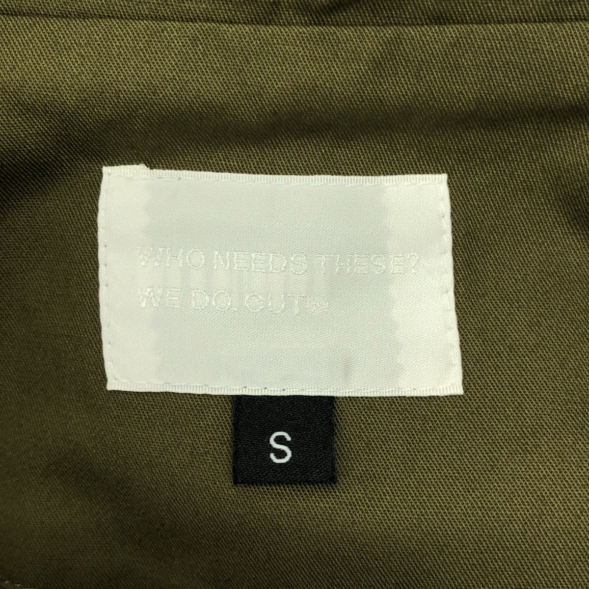 【新品】  CUT / カット | WHO NEEDS THESE? WE DO. CUT ツナギ ワンピース | S | レディース