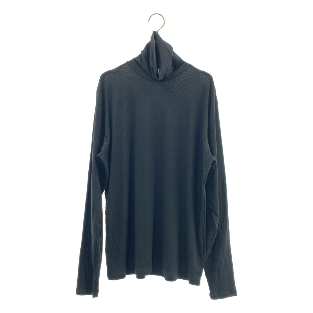 08sircus | 2024秋冬 | 彈性針織超高領剪裁縫製T卹 | 尺寸5 | 男士