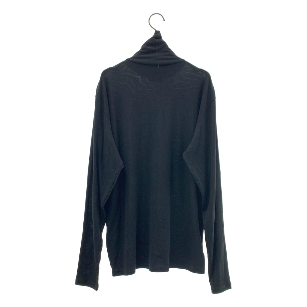 08sircus | 2024秋冬 | 彈性針織超高領剪裁縫製T卹 | 尺寸5 | 男士