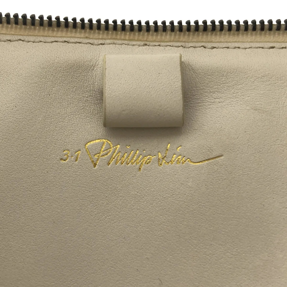 3.1 Phillip Lim |豹紋皮革手拿包 |米色/白色|女性的