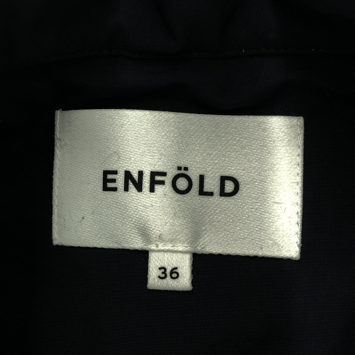 ENFOLD / エンフォルド | 2023SS | RAIN BOX JACKET ナイロン レイン ボックス ジャケット | 36 | レディース