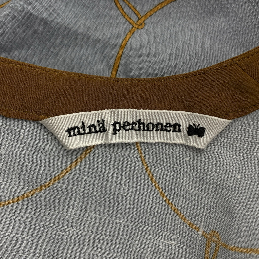 mina perhonen / 미나펠호넨 | Loysa 로이자 / 프린트 크루넥 컷소우 | 40 |