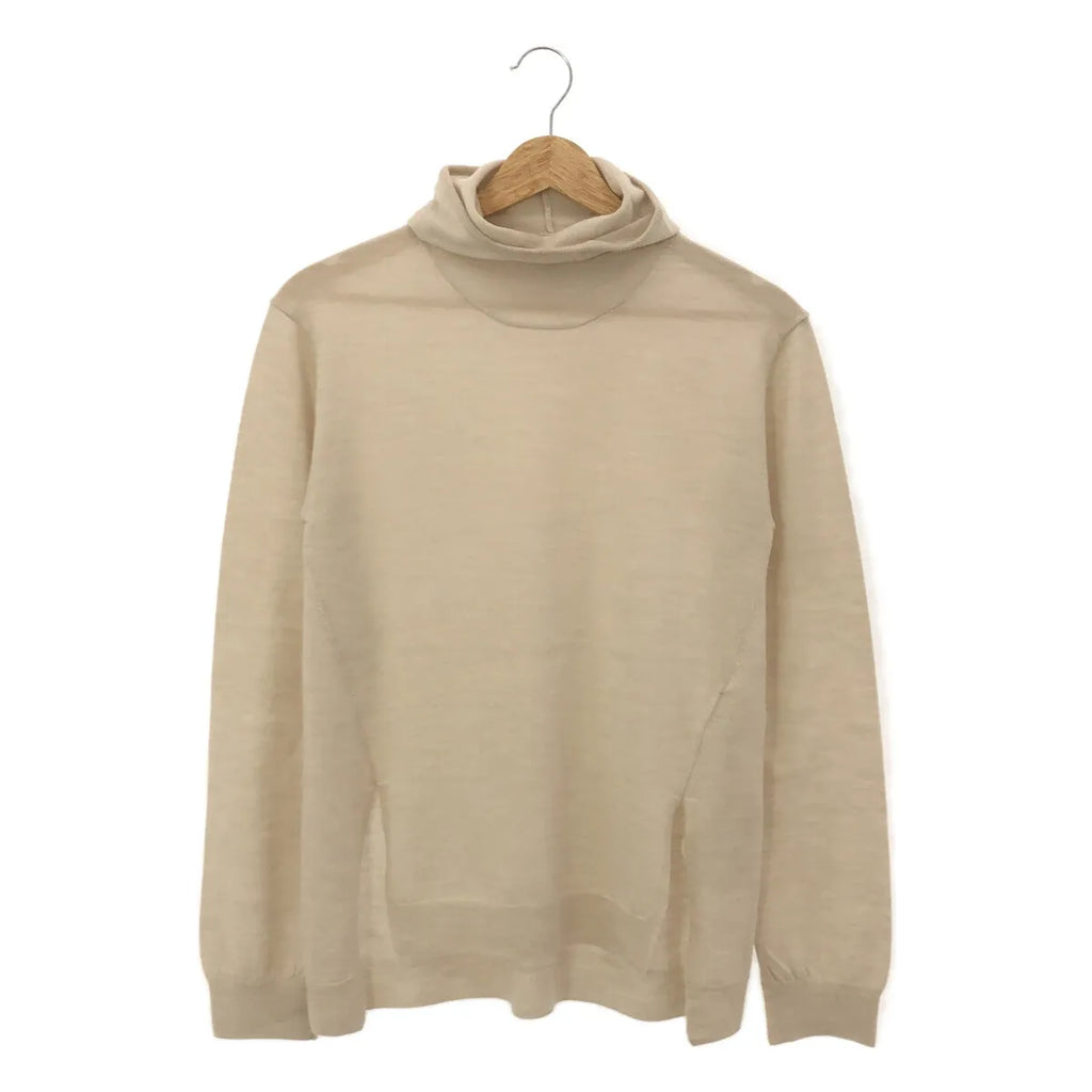 【新品】  Little $uzie / リトルスージー | 2023AW | Extra Fine Merino Wool Hooded Knit ウール フーデッドニット | One | Ivory | レディース