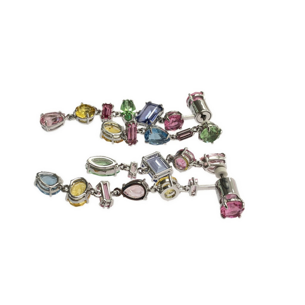 SWAROVSKI / スワロフスキー | 2ペア ビジュー 装飾 ピアス アクセサリー |
