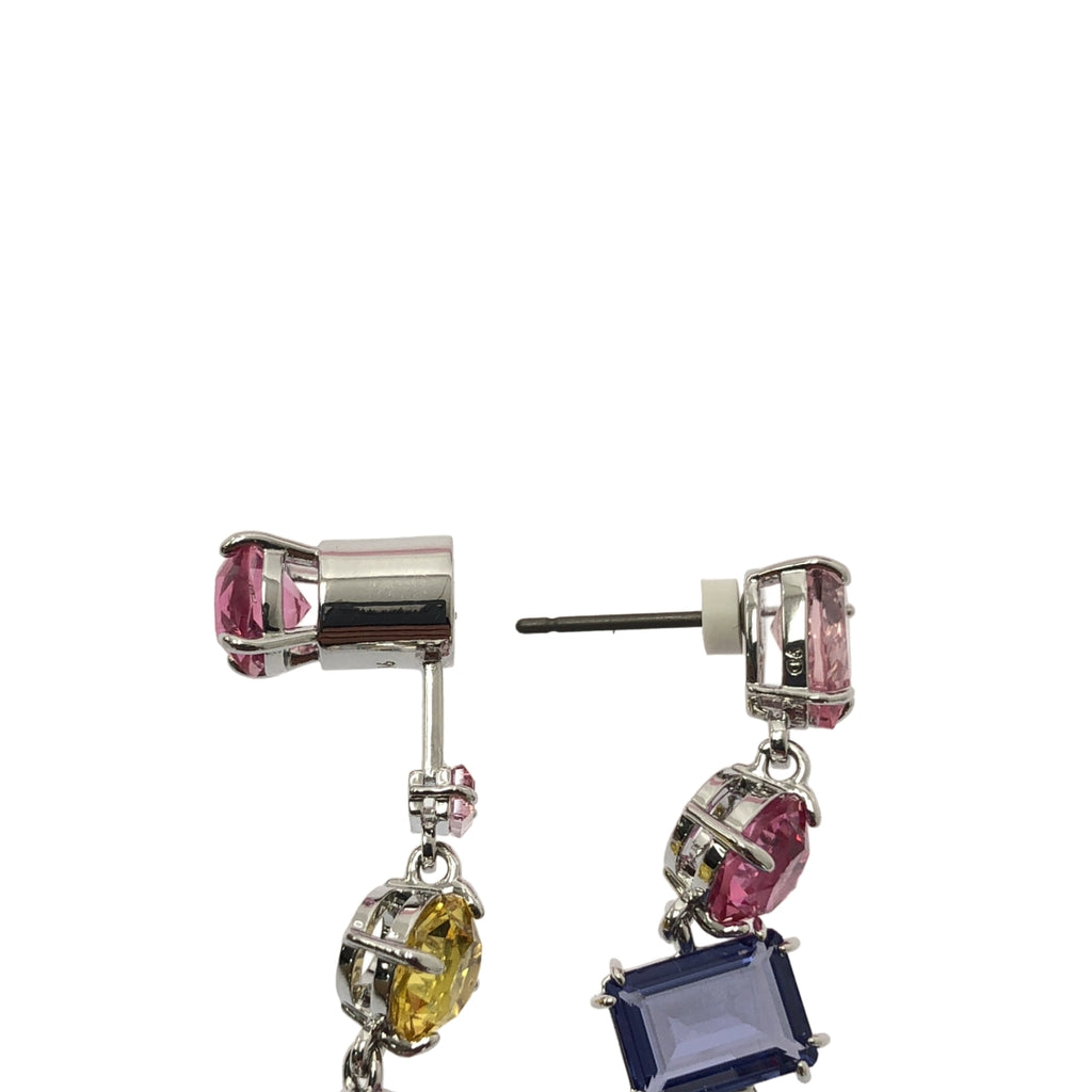 SWAROVSKI / スワロフスキー | 2ペア ビジュー 装飾 ピアス アクセサリー |