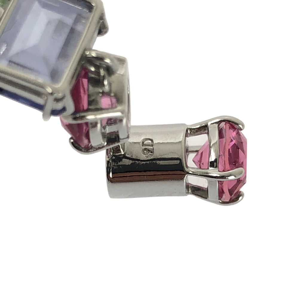 SWAROVSKI / スワロフスキー | 2ペア ビジュー 装飾 ピアス アクセサリー |