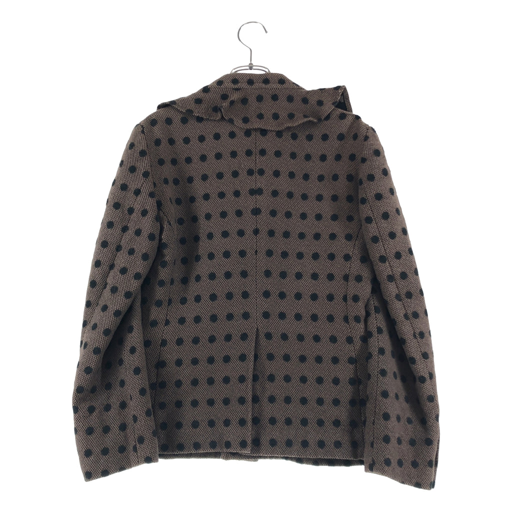 robe de chambre COMME des GARCONS / ローブドシャンブルコムデギャルソン | ドット フリルカラー ジャケット |