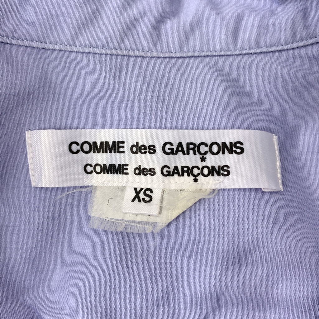COMME des GARCONS COMME des GARCONS / 콤콤 | 2011AW | 코튼 라운드 컬러 프릴 셔츠 | XS | 여성