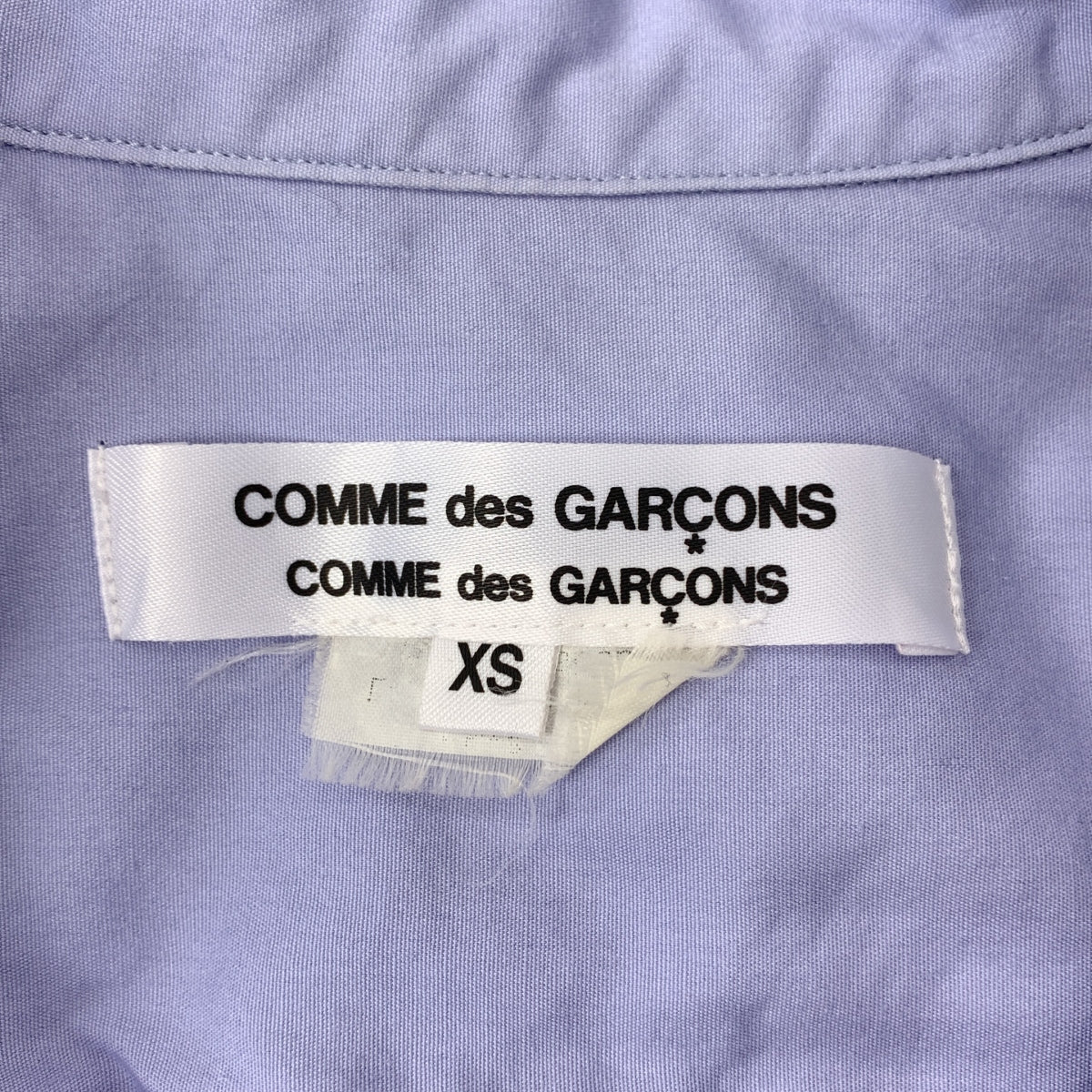 COMME des GARCONS COMME des GARCONS / 콤콤 | 2011AW | 코튼 라운드 컬러 프릴 셔츠 | XS | 여성