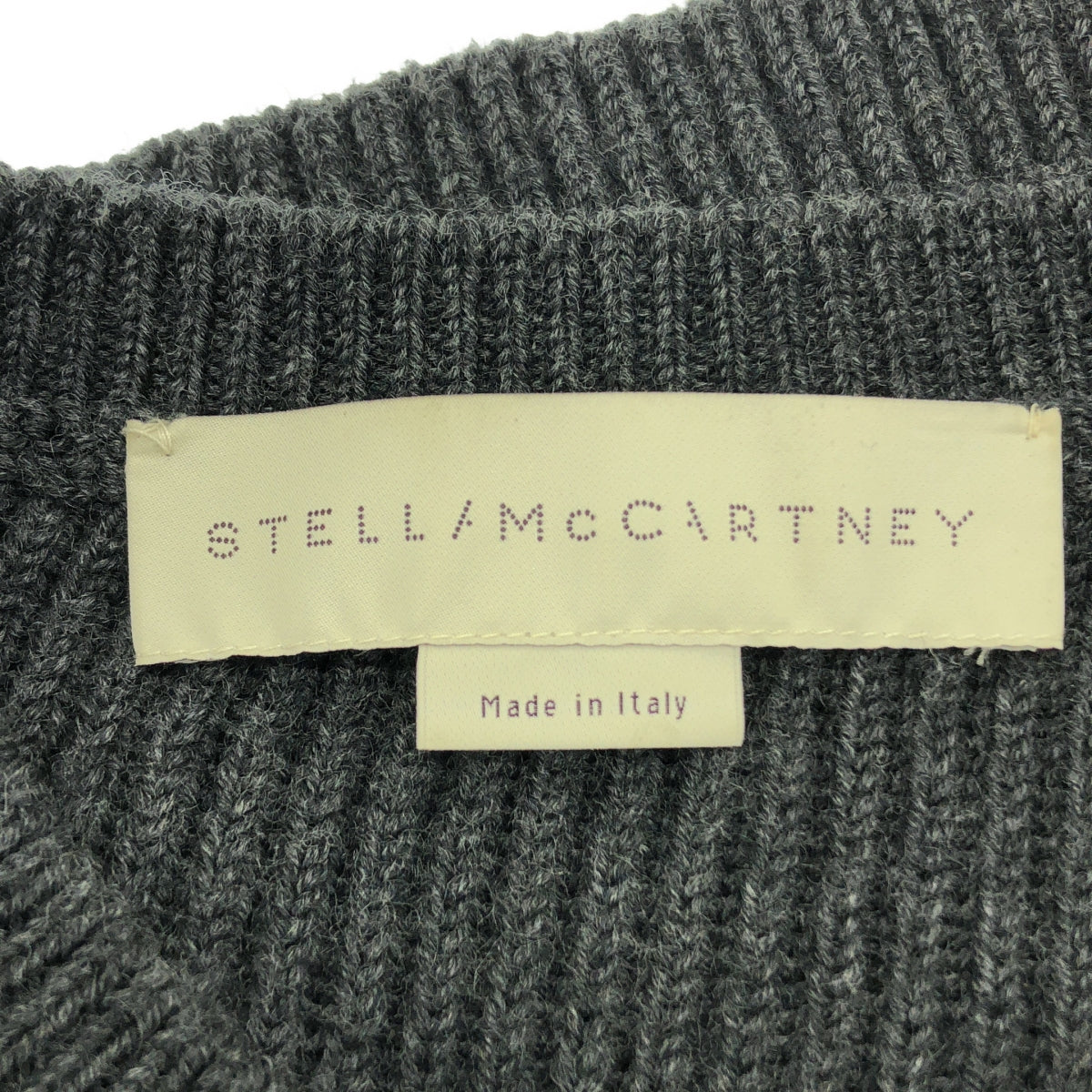 STELLA McCARTNEY / Stella McCartney | 不對稱羅紋針織 |