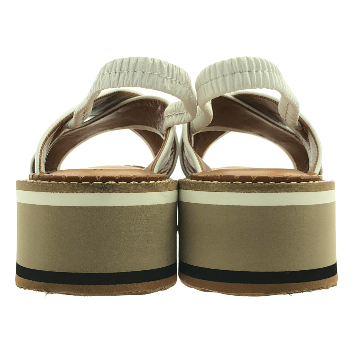 Clergerie Paris / クレジュリー | FREEDOM ストラップ レザー サンダル | 23.5 | レディース