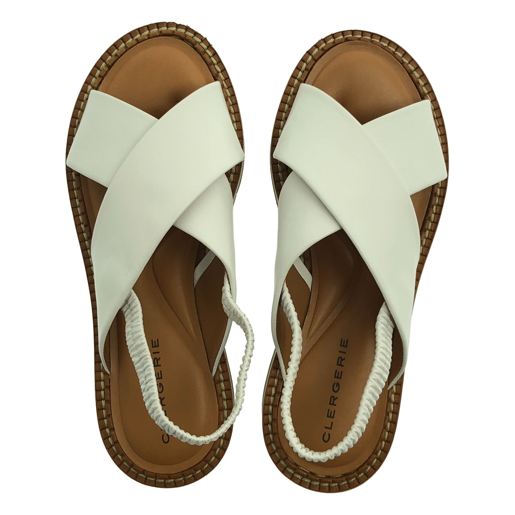 Clergerie Paris / クレジュリー | FREEDOM ストラップ レザー サンダル | 23.5 | レディース