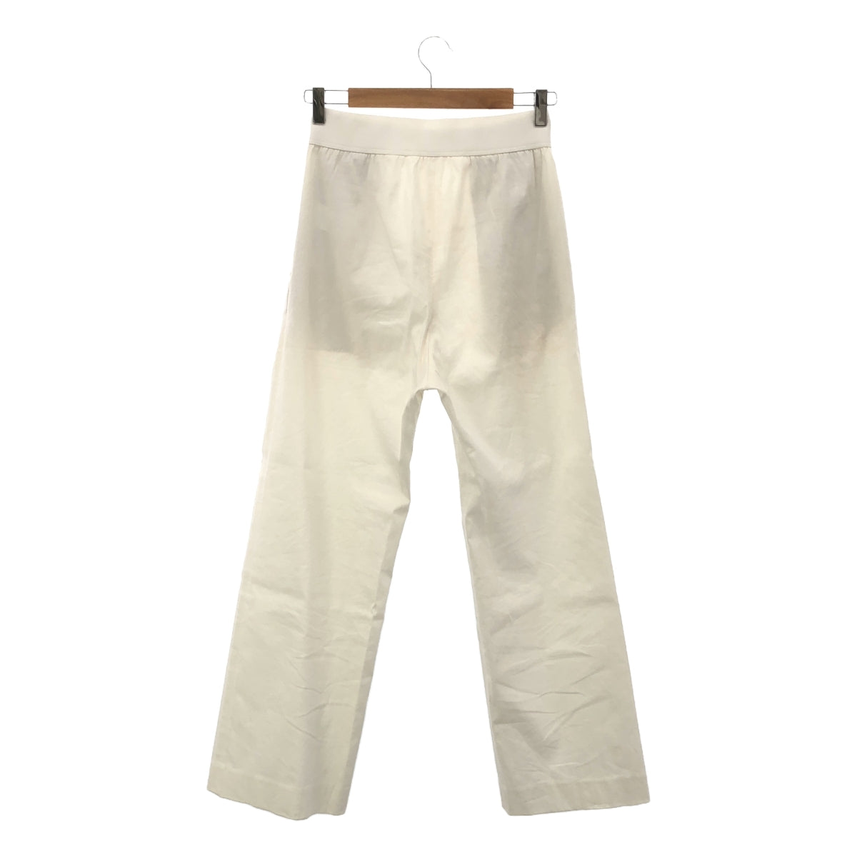 MUSE de Deuxieme Classe | 2022SS | stretch twill2 tuck pants | 36 | White | Women's