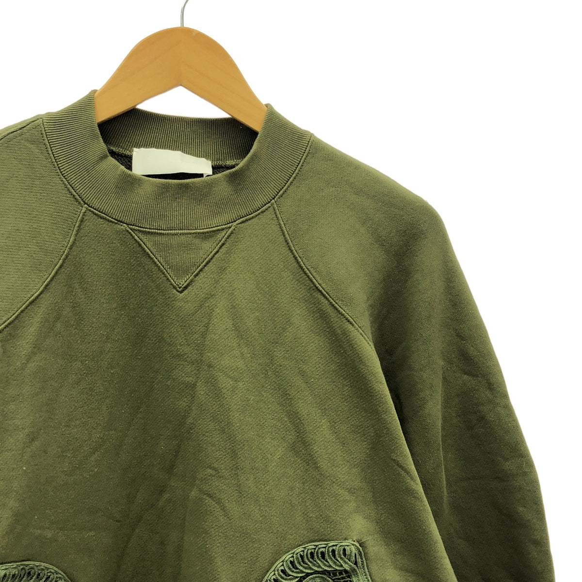 Mame Kurogouchi / マメクロゴウチ | 2022SS | Cording Embroidered Oversized Sweatshirt エンブロイダリースウェット | 1 | レディース
