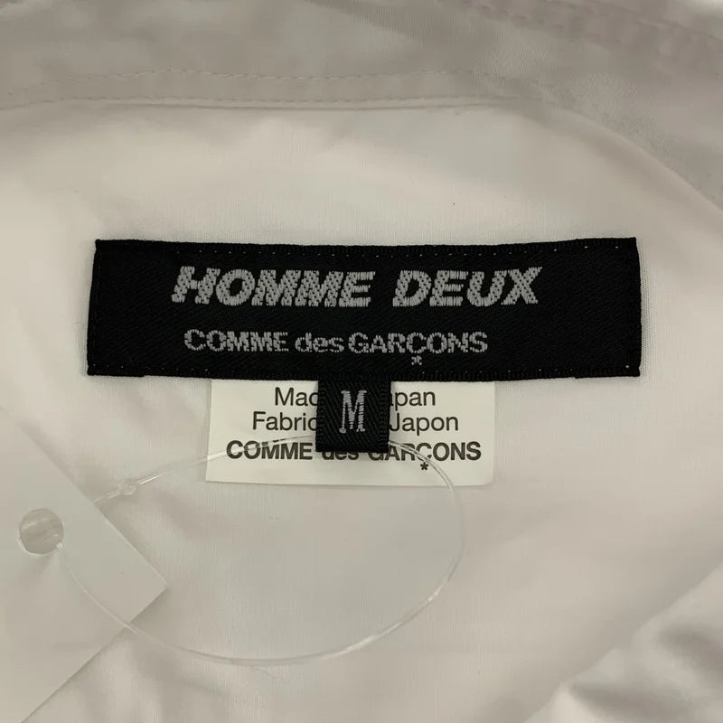 COMME des GARCONS HOMME DEUX / 꼼데가르송 옴므 듀 | 코튼 브로드 셔츠 | M | 남성