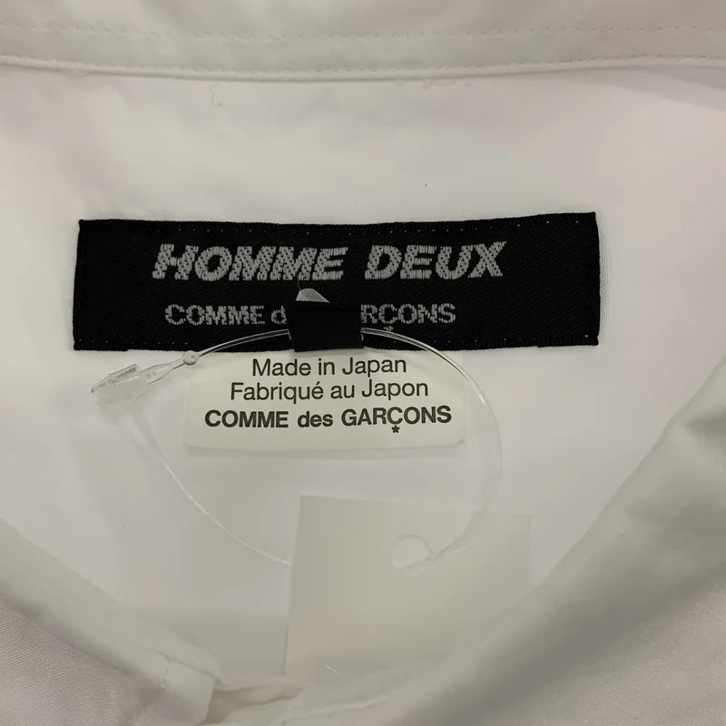 COMME des GARCONS HOMME DEUX / 꼼데가르송 옴므 듀 | 코튼 브로드 셔츠 | M | 남성