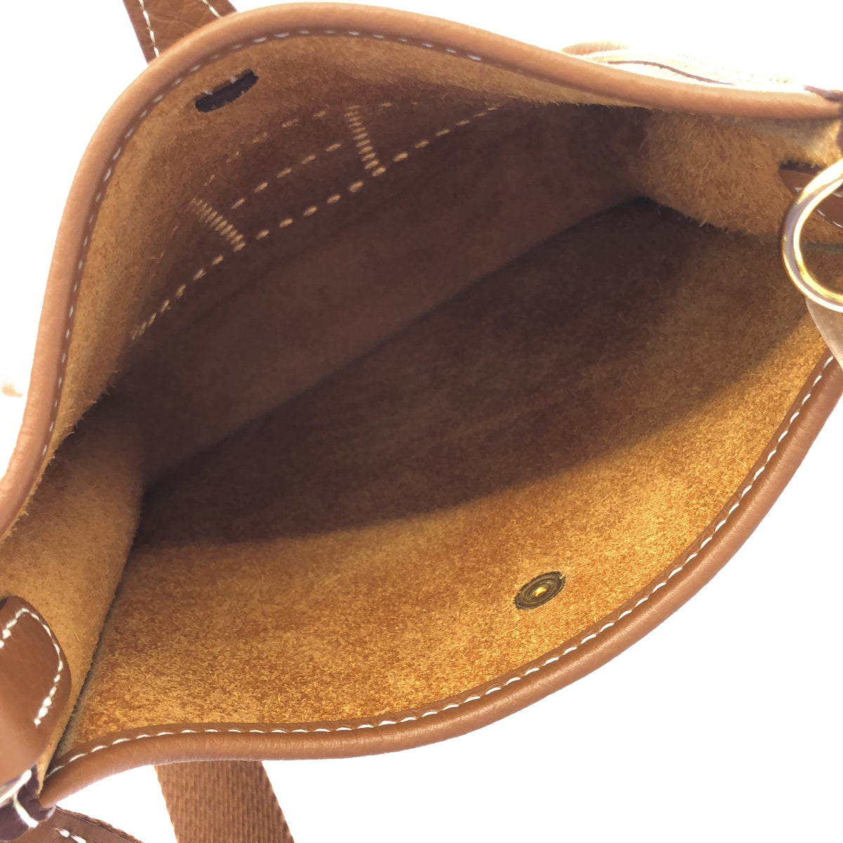 [新款] HERMES/愛馬仕 | Evelyn TPM Taurillon Clemence 皮革單肩包 |棕色 |女性的