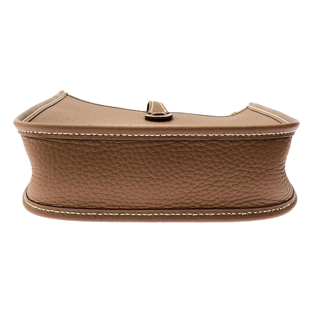 [新款] HERMES/愛馬仕 | Evelyn TPM Taurillon Clemence 皮革單肩包 |棕色 |女性的