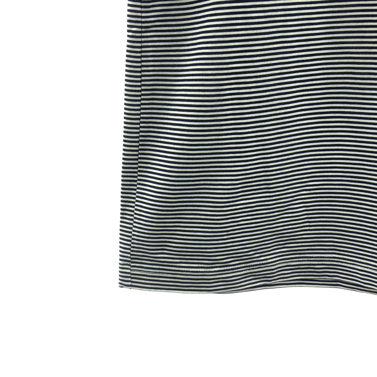 JUNYA WATANABE COMME des GARCONS / ジュンヤワタナベ | 2019SS | コットン ハイネック ボーダー カットソー | S | レディース