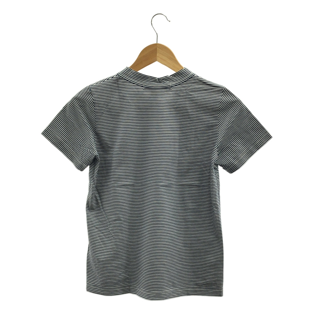 JUNYA WATANABE COMME des GARCONS / ジュンヤワタナベ | 2019SS | コットン ハイネック ボーダー カットソー | S | レディース