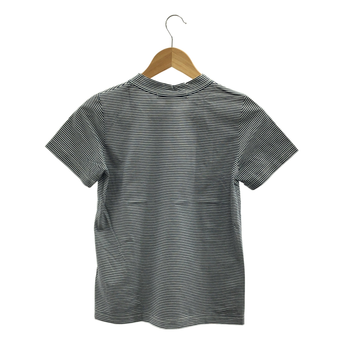 JUNYA WATANABE COMME des GARCONS / ジュンヤワタナベ | 2019SS | コットン ハイネック ボーダー カットソー | S | レディース