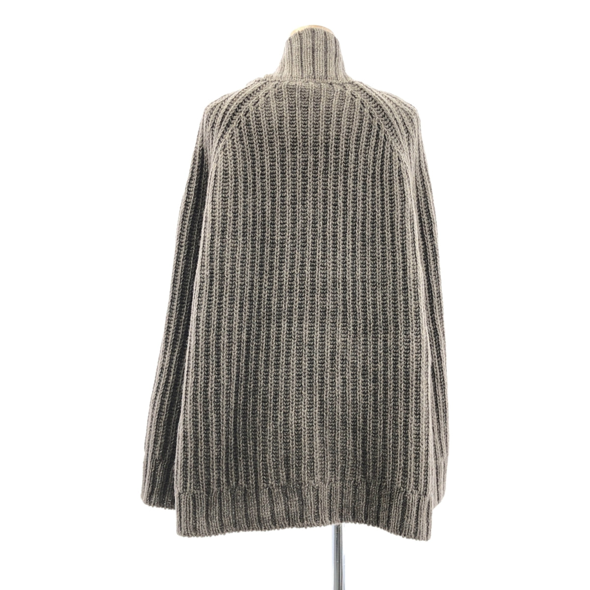 R&amp;D.M.Co / 올드 맨즈 재단사 | 병목 캐시미어 니트 판초 | F | 여성