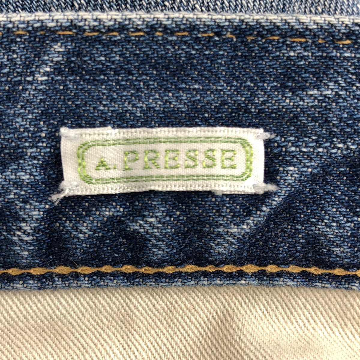 A.PRESSE | 2023SS | 水洗牛仔褲 E / 赤耳牛仔褲 | 尺寸 34 | 男款