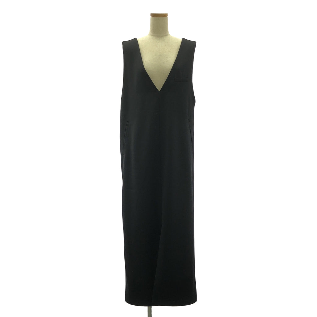 [狀況良好] TICCA | 2023AW | JUMPER DRESS 羊毛套衫裙連身裙 | 2 | 深海軍藍 | 女款