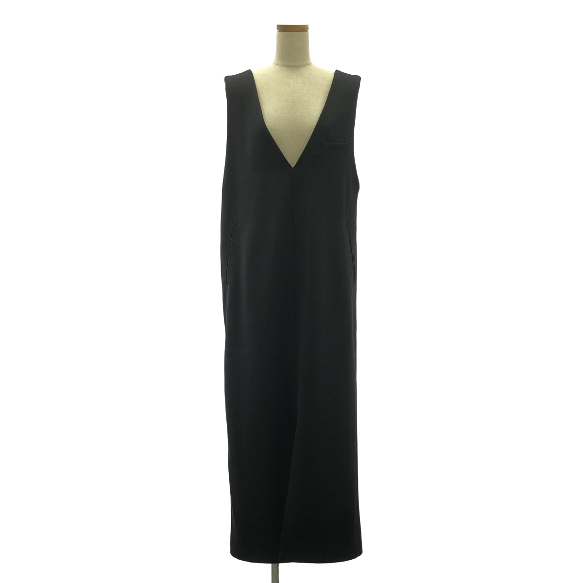 【美品】  TICCA / ティッカ | 2023AW | JUMPER DRESS ウール ジャンパースカート ワンピース | 2 | ダークネイビー | レディース