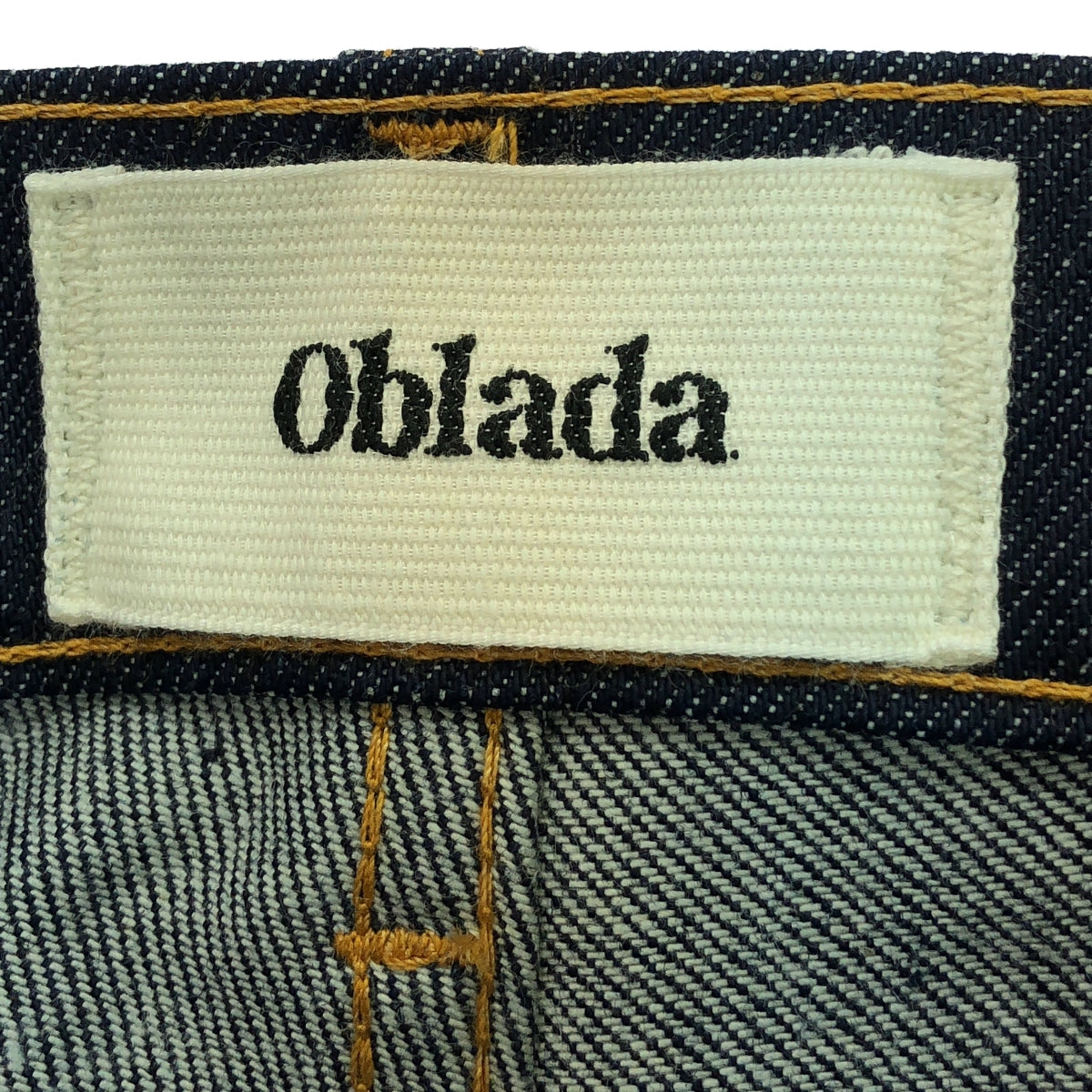 【新品】  oblada / オブラダ | 1980 RIGID ストレート デニムパンツ | 25 | インディゴ | レディース